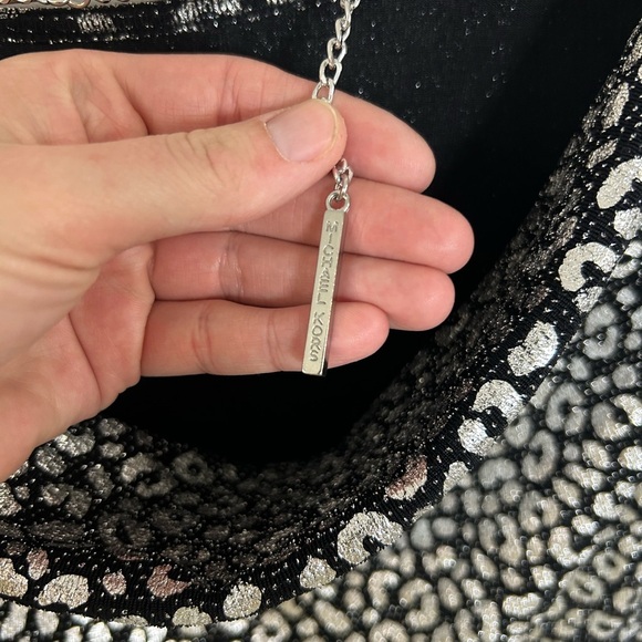 Michael Kors Metallic Leopard Dress NWT NEW REG $125 Medium Cocktail Club - Picture 13 of 13